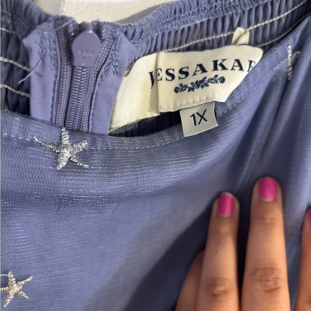 JessaKae Wendy Dress Tulle Maxi 1X - Picture 4 of 5